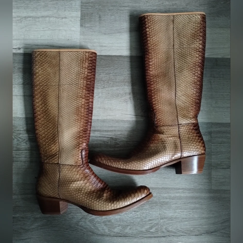 Prada Python Boots 10